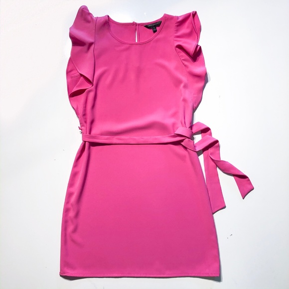 Banana Republic Factory Dresses & Skirts - Banana Republic Factory Pink Ruffle Dress